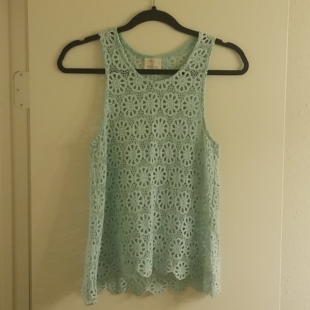 Flower Crochet Tank Top